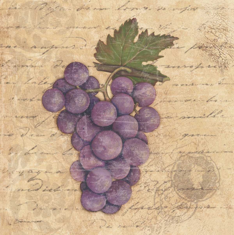 Grapes I art print by Stephanie Marrott for $57.95 CAD