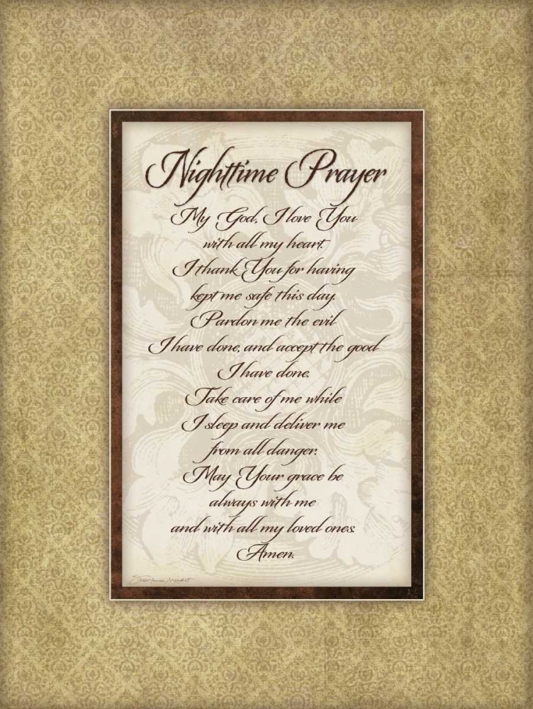 Nighttime Prayer art print by Stephanie Marrott for $57.95 CAD