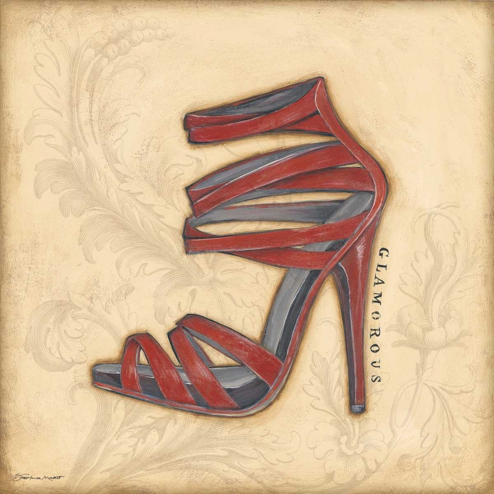 Glamorous Red Heel art print by Stephanie Marrott for $57.95 CAD