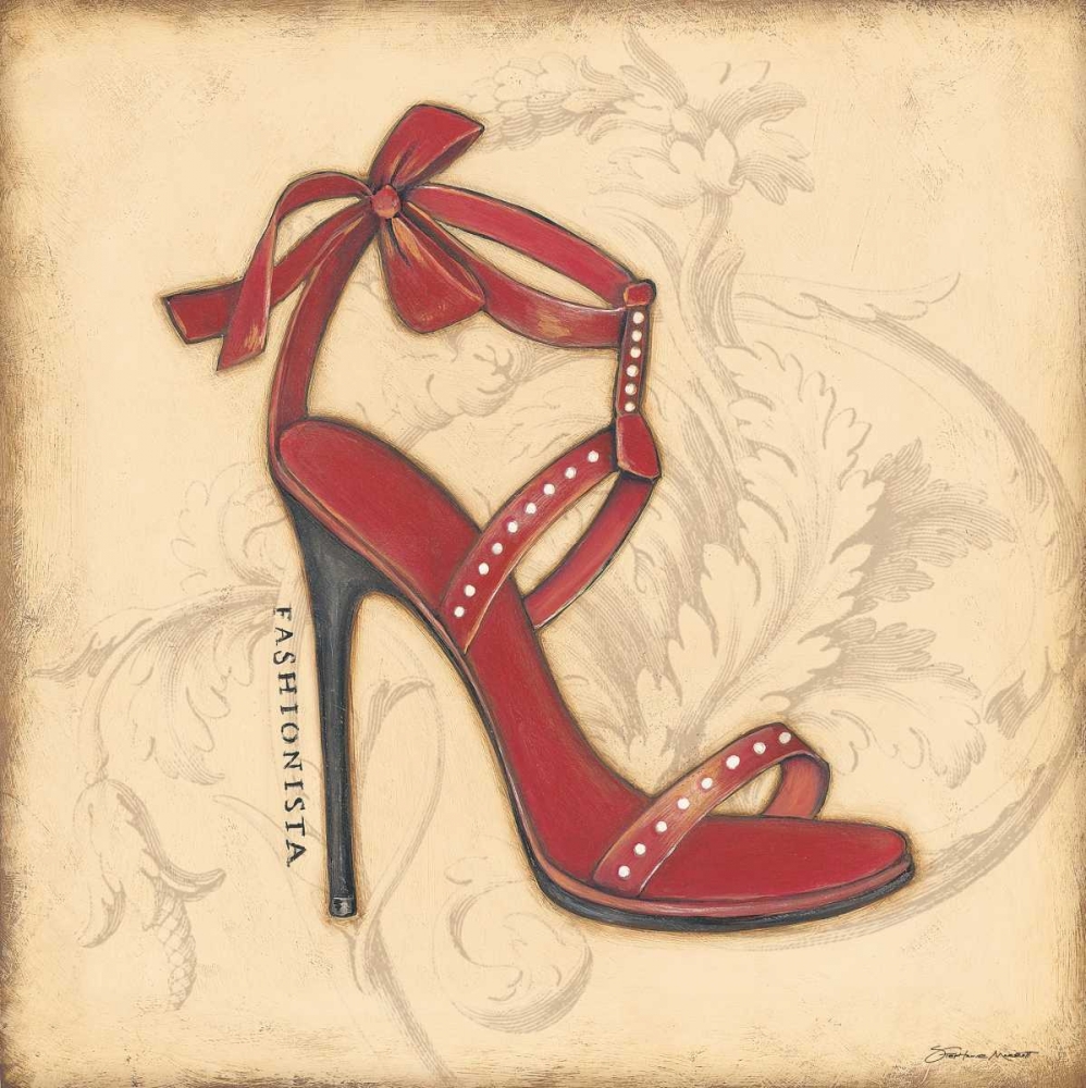 Fashionista Red Heel art print by Stephanie Marrott for $57.95 CAD