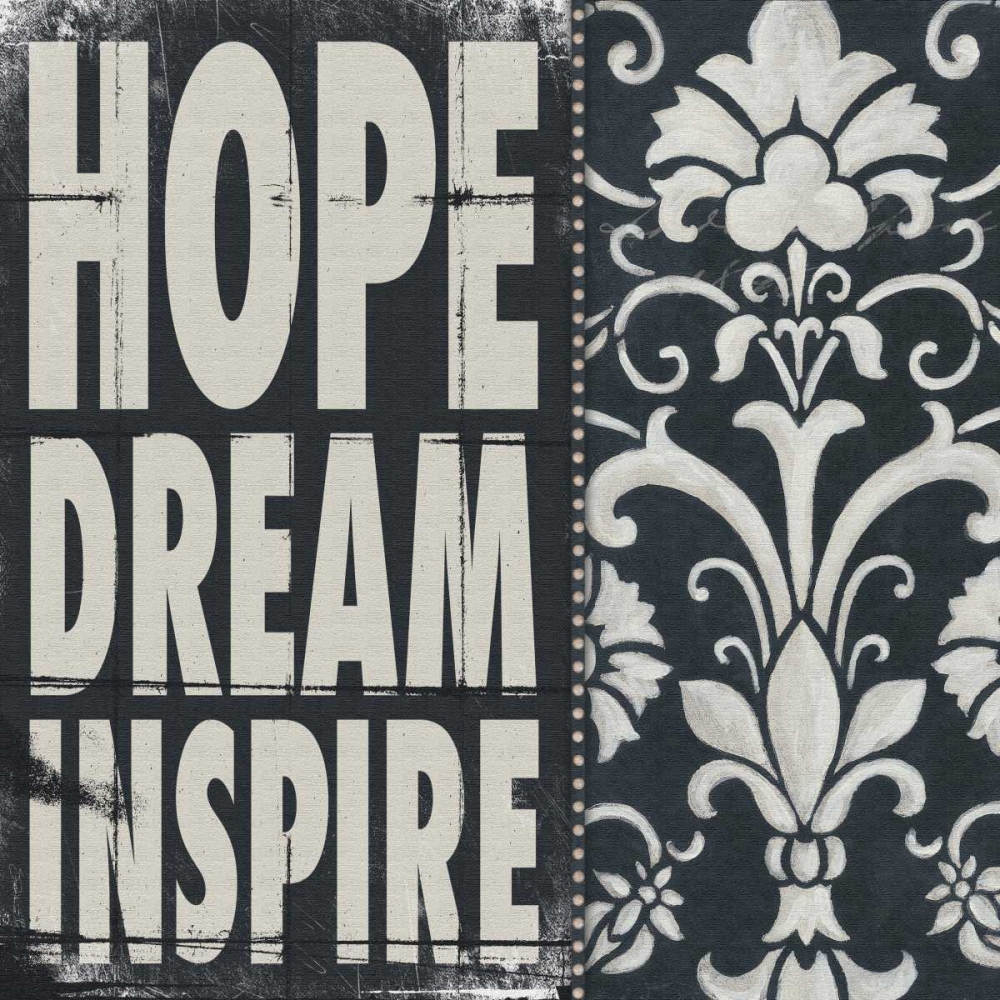Hope Dream Inspire art print by Stephanie Marrott for $57.95 CAD