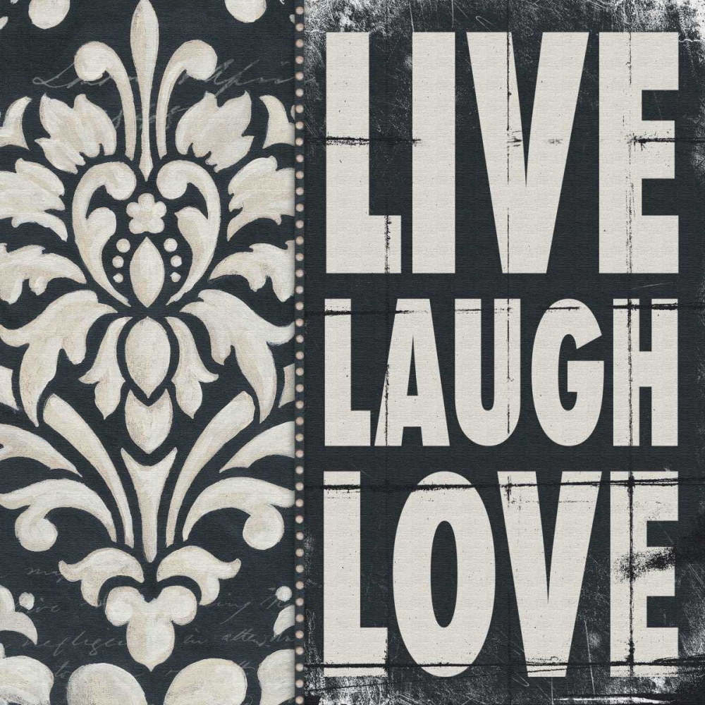 Live Laugh Love art print by Stephanie Marrott for $57.95 CAD