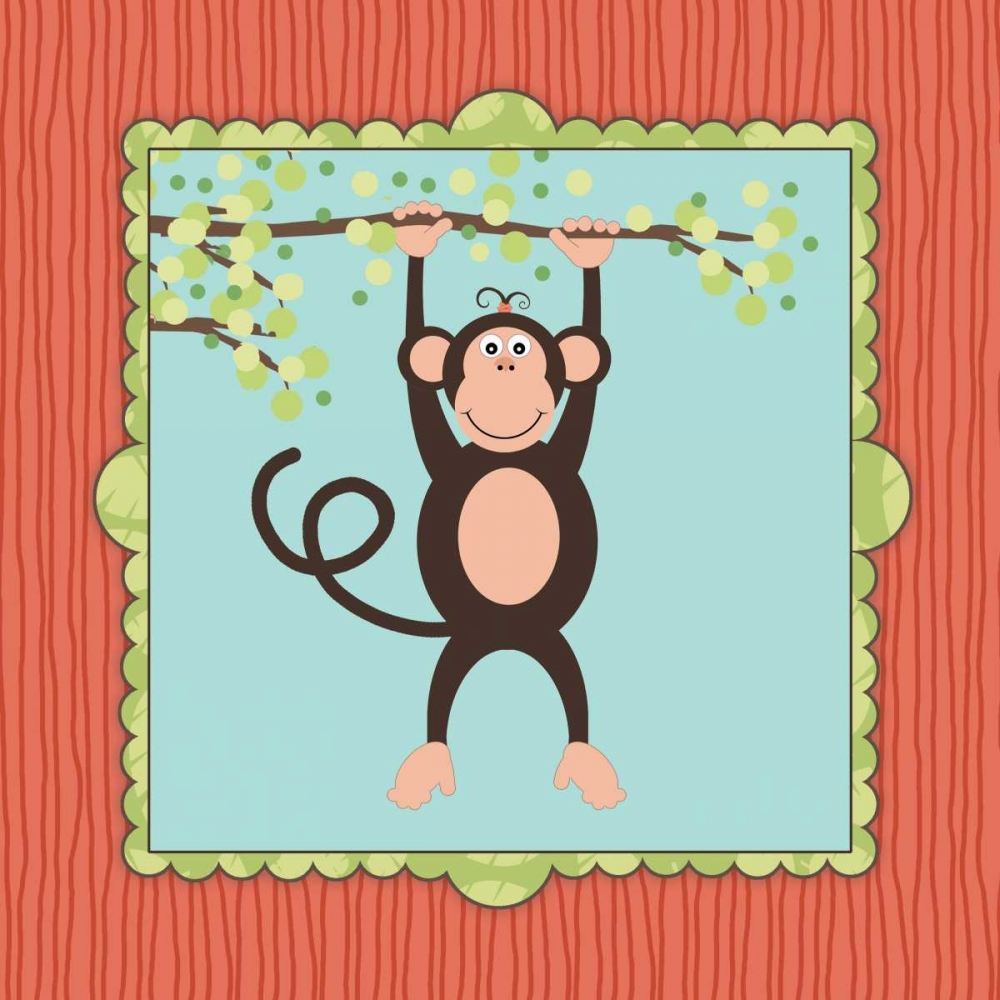 Hanging Monkey II art print by Stephanie Marrott for $57.95 CAD