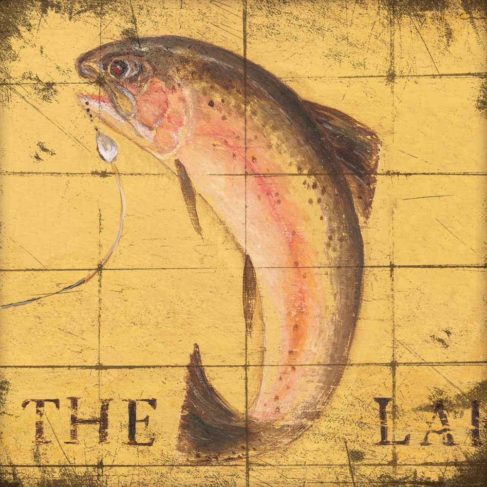 Lodge Fish art print by Stephanie Marrott for $57.95 CAD