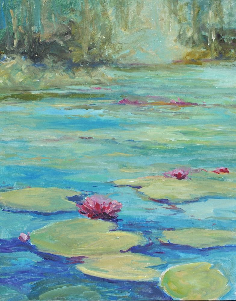 Lily Pond art print by Allayn Stevens for $57.95 CAD