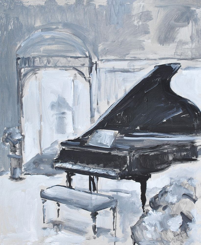 Peaceful Piano art print by Allayn Stevens for $57.95 CAD