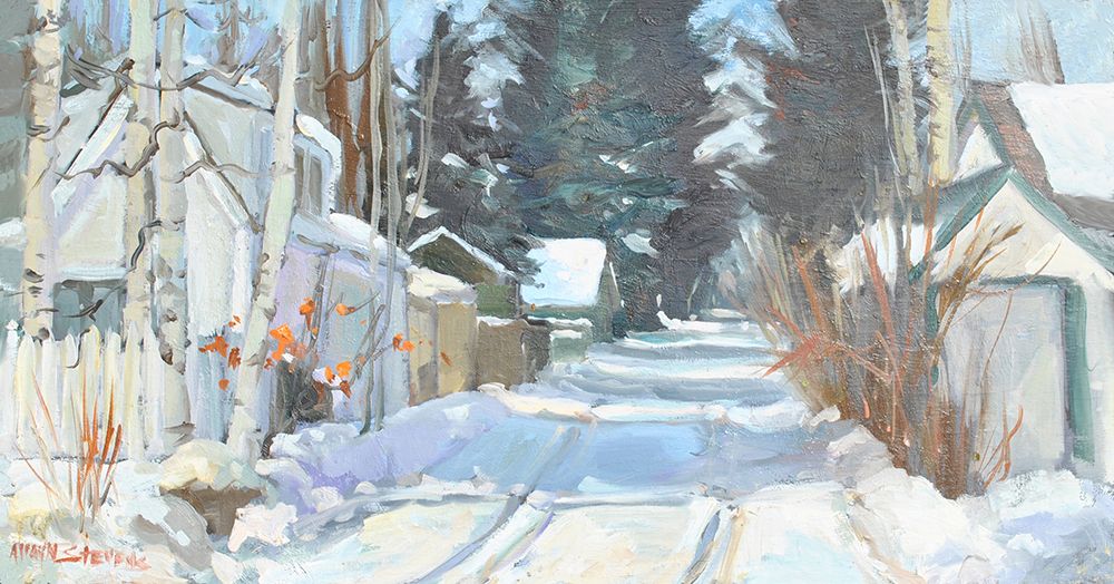 Winter Morning art print by Allayn Stevens for $57.95 CAD