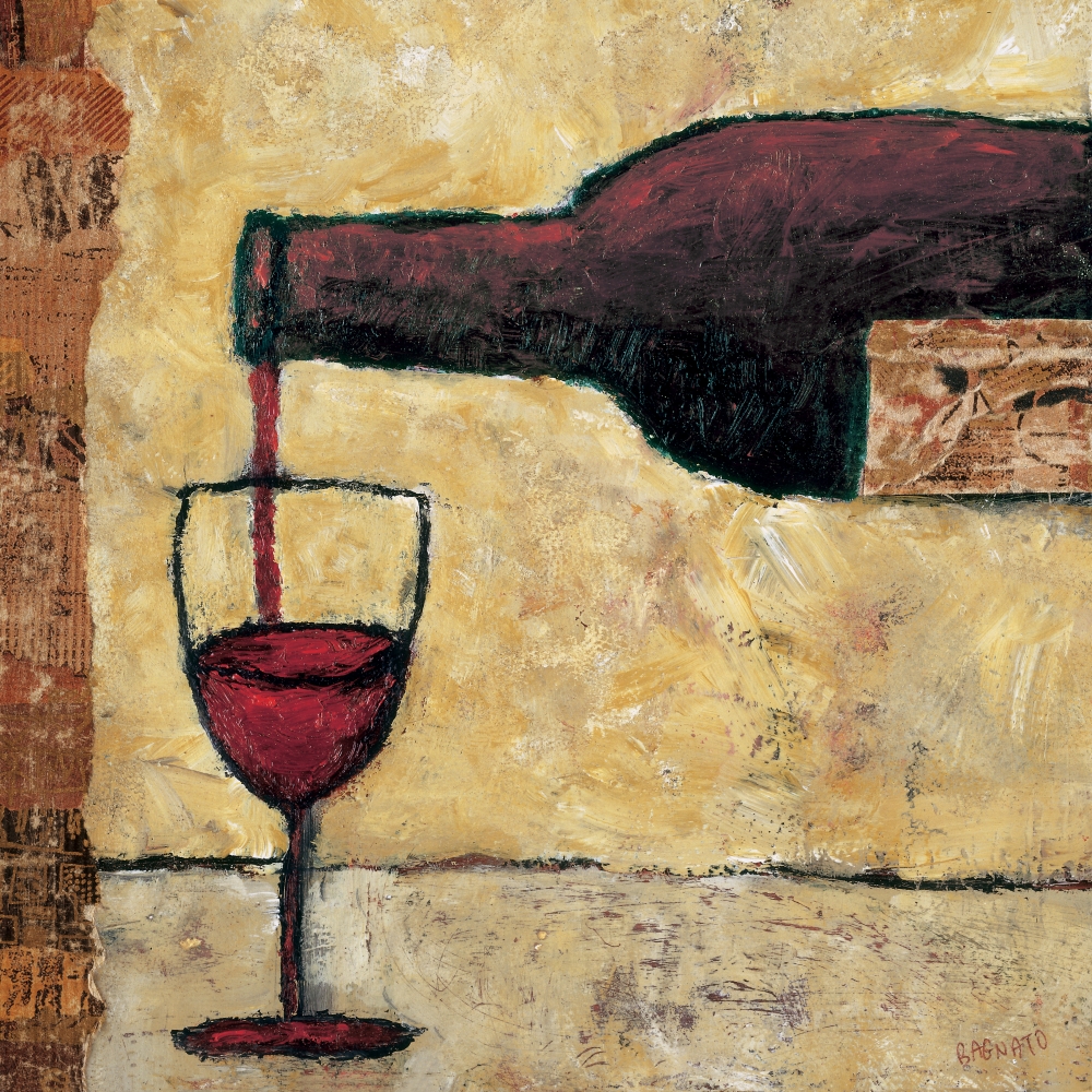Red Wine art print by Judi Bagnato for $57.95 CAD