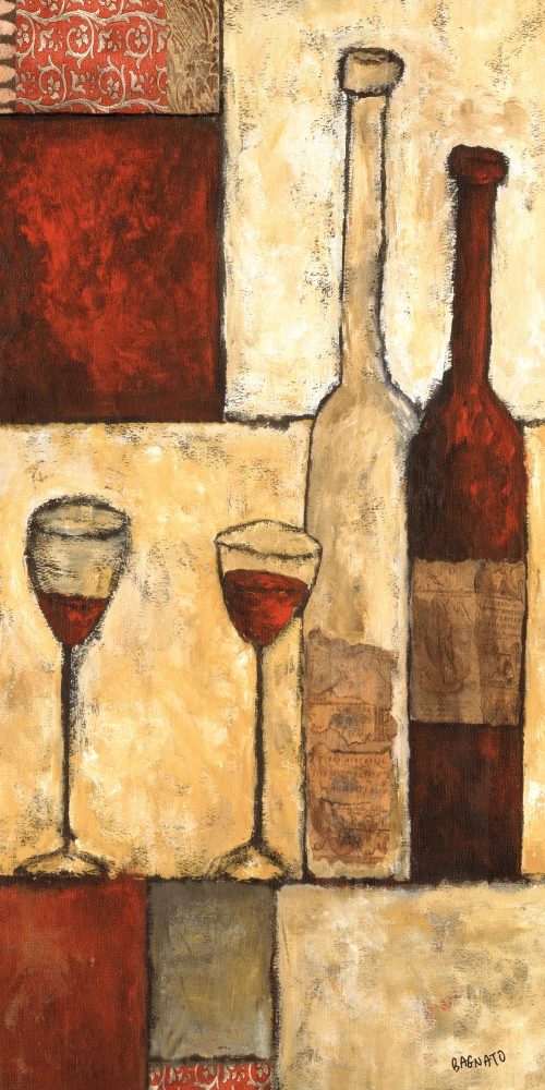 Wine for Two art print by Judi Bagnato for $57.95 CAD