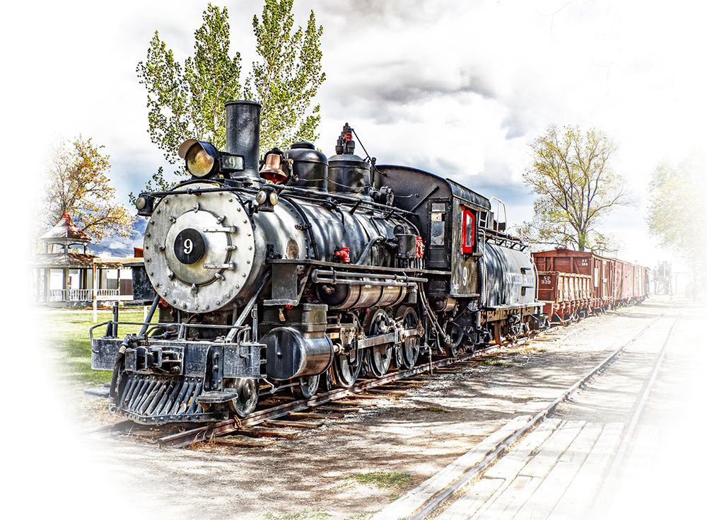Train #1 art print by Jerry Cowart for $57.95 CAD