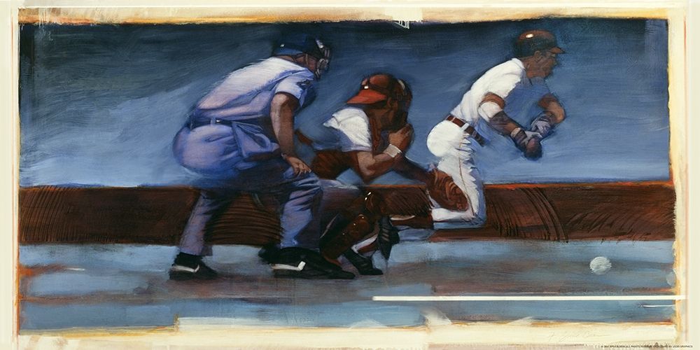 Baseball 2 art print by Bruce Dean for $57.95 CAD