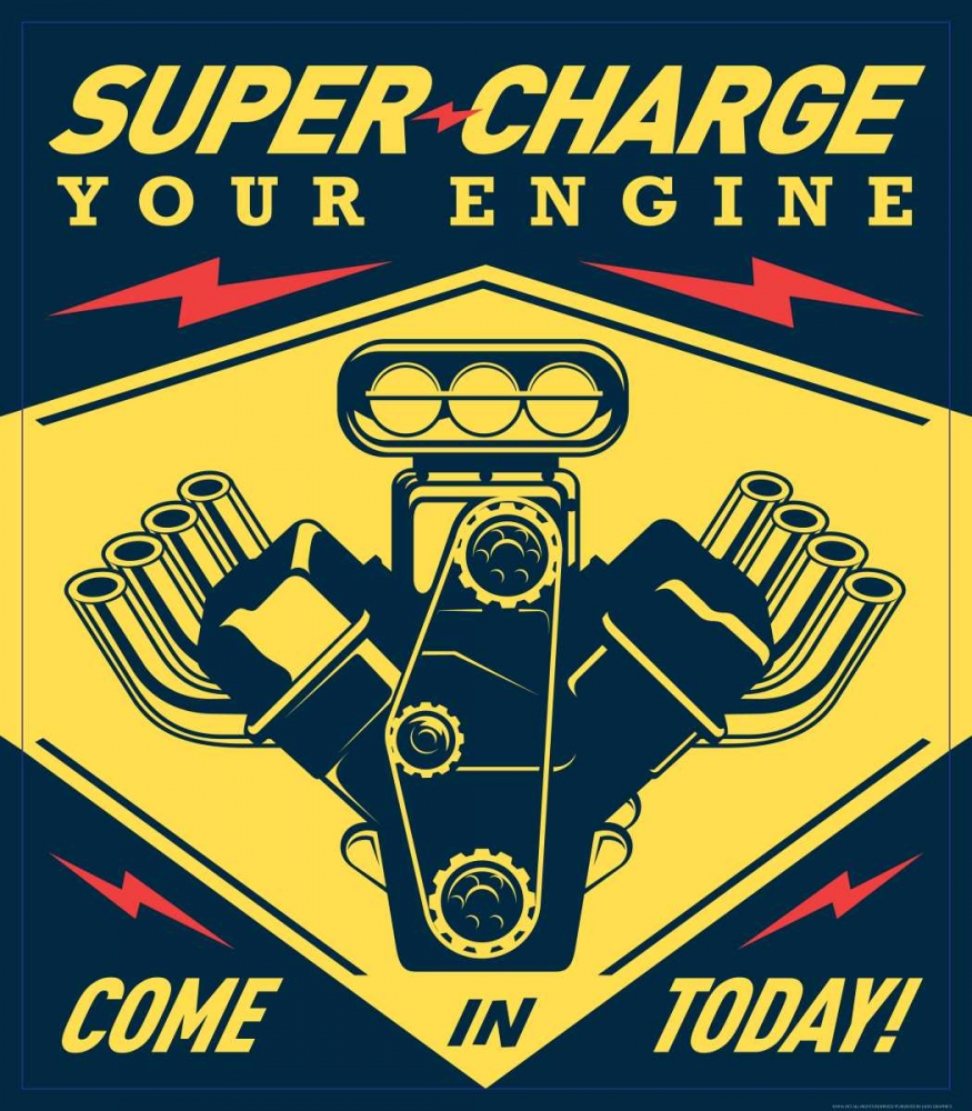 Super Racing art print by JJ Brando for $57.95 CAD