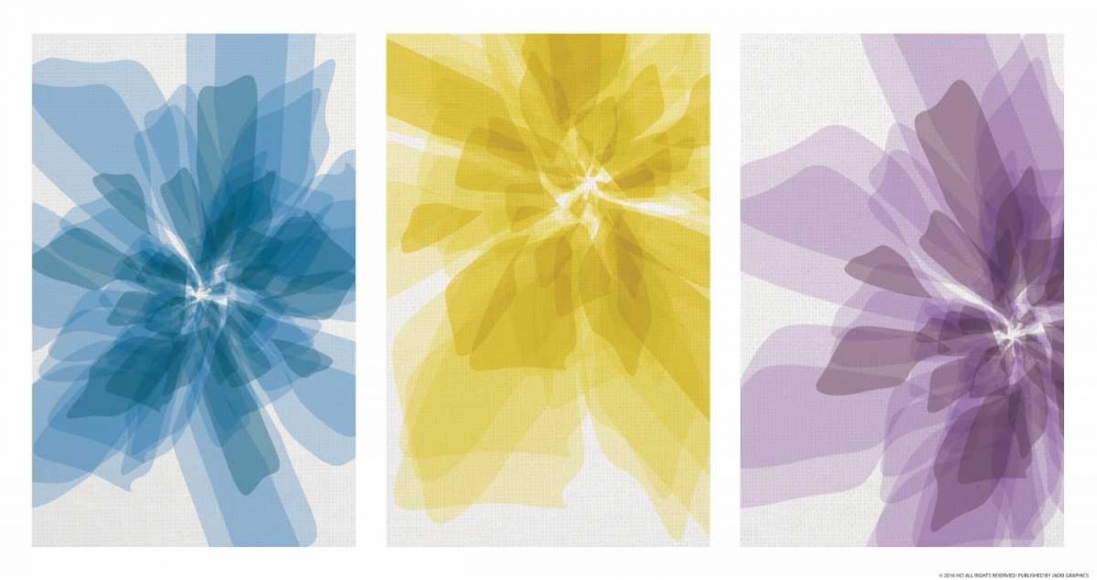Three Xray Flowers art print by JJ Brando for $57.95 CAD