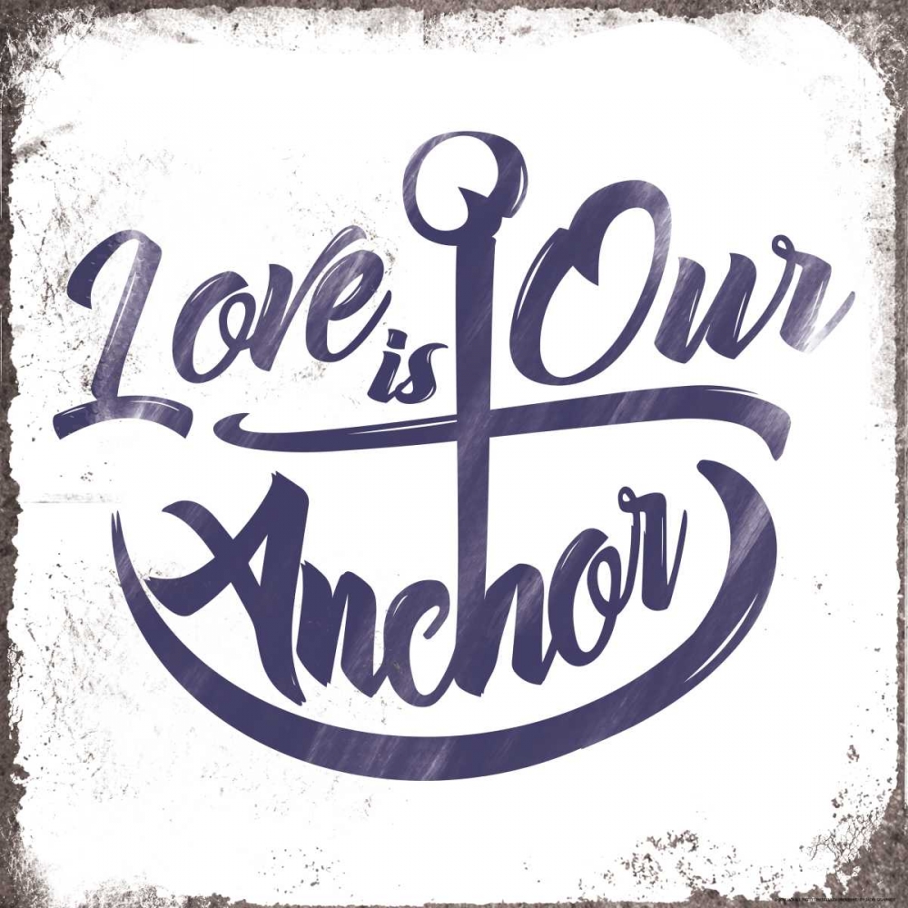 Love Anchor art print by JJ Brando for $57.95 CAD