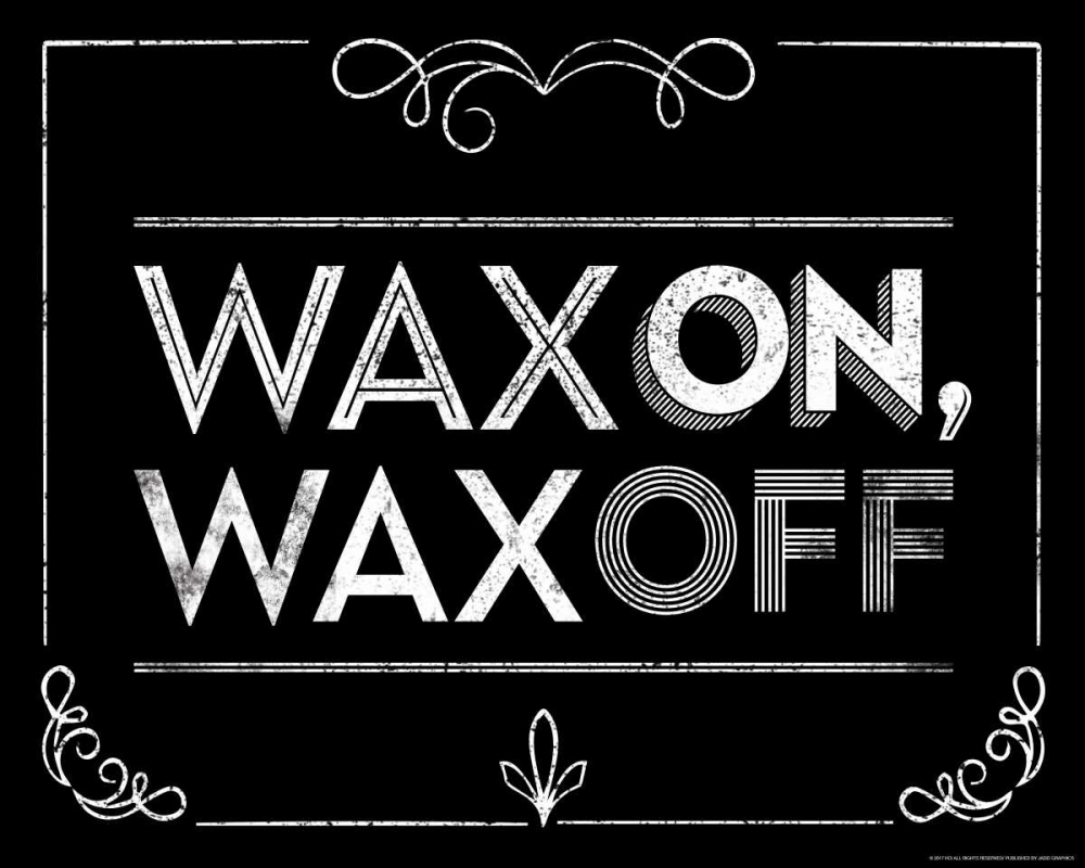 Wax On art print by JJ Brando for $57.95 CAD