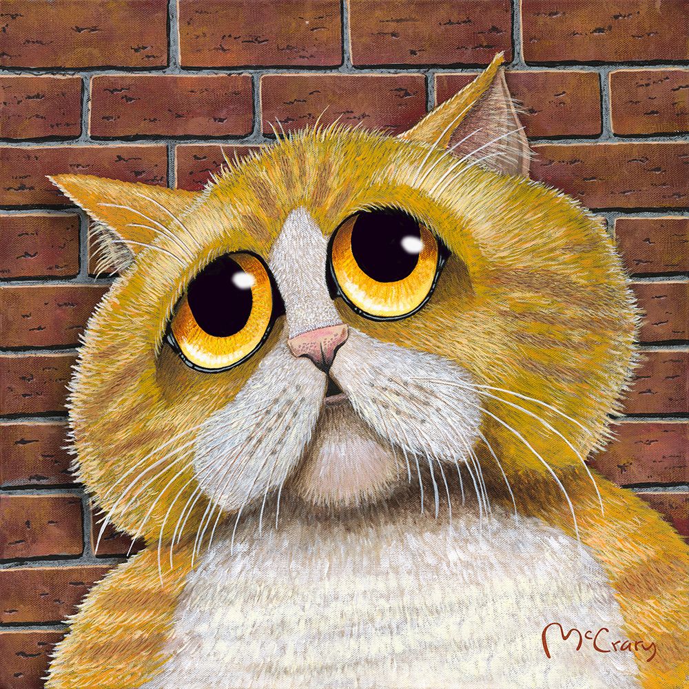 Cat art print by Mike McCrary for $57.95 CAD