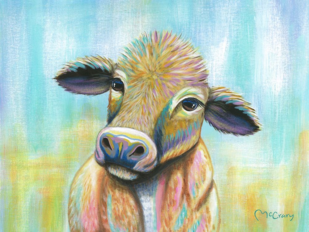 Calf art print by Mike McCrary for $57.95 CAD