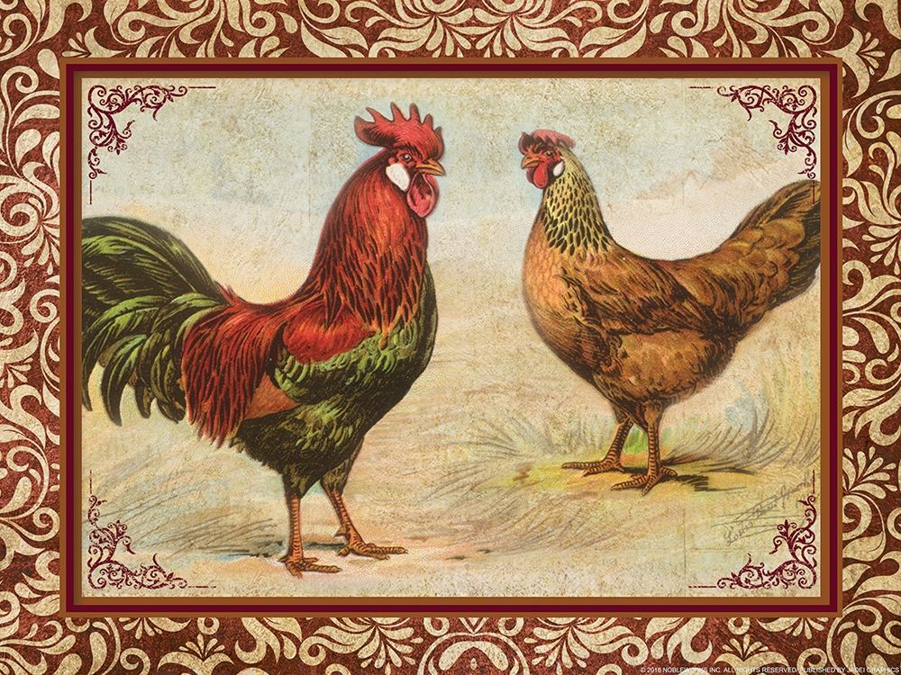 Chicken 1 art print by Inc. Nobleworks for $57.95 CAD