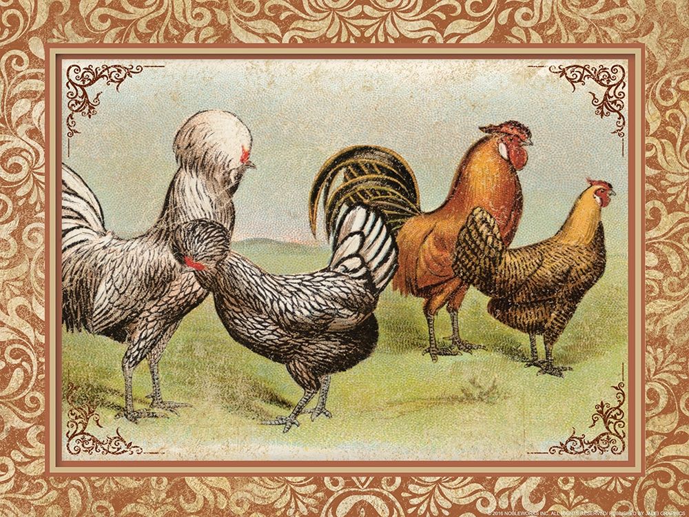 Chicken 3 art print by Inc. Nobleworks for $57.95 CAD