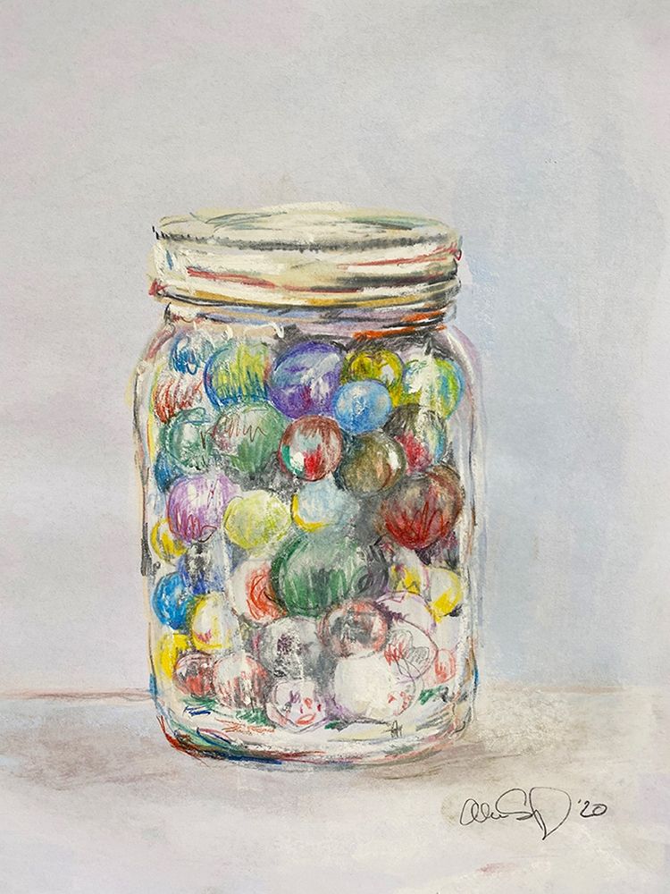 Marble Jar art print by Alan Segal for $57.95 CAD