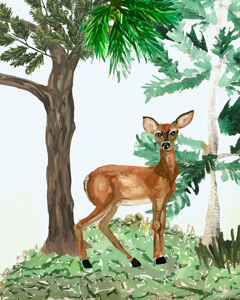 Doe A Deer art print by Patti Sokal for $57.95 CAD