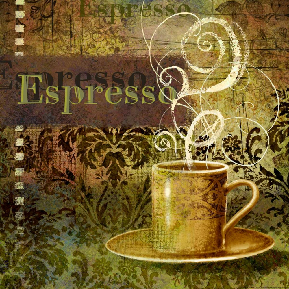 Coffee 3 Espresso art print by Viv Eisner for $57.95 CAD