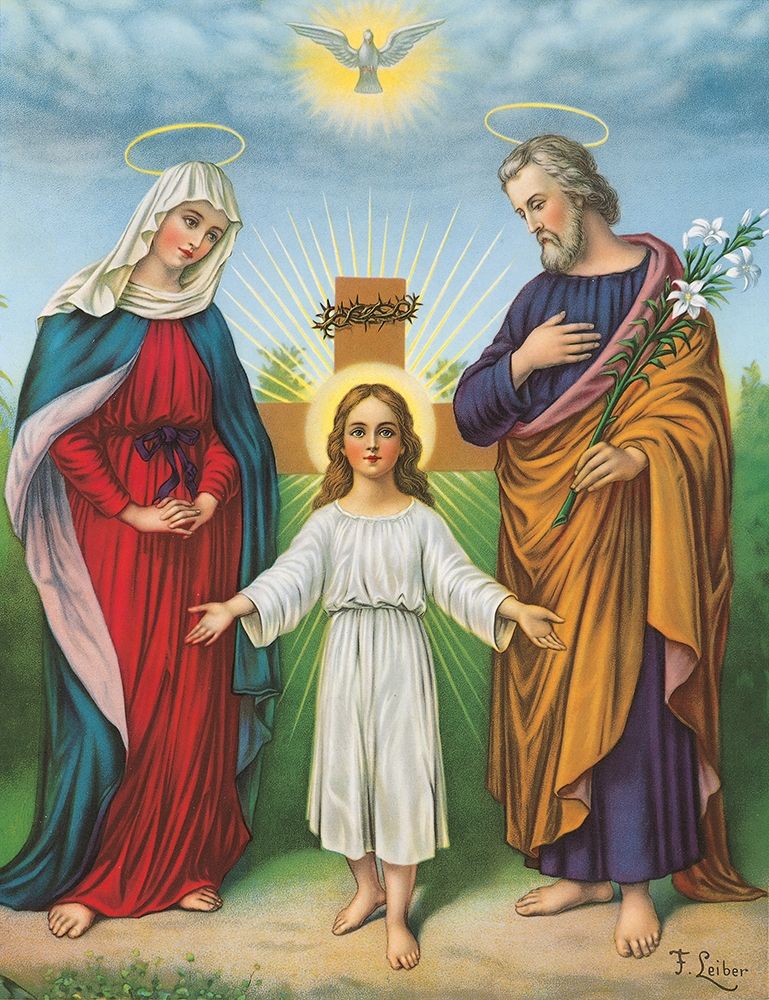 JESUS, MARIA, JOSEPH art print by Anonymous for $57.95 CAD