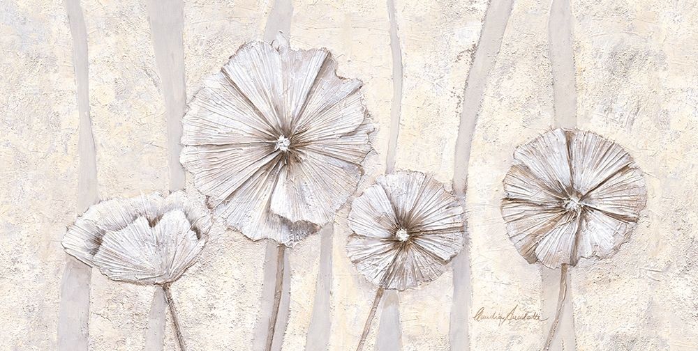 Pearl Poppies art print by Claudia Ancilotti for $57.95 CAD