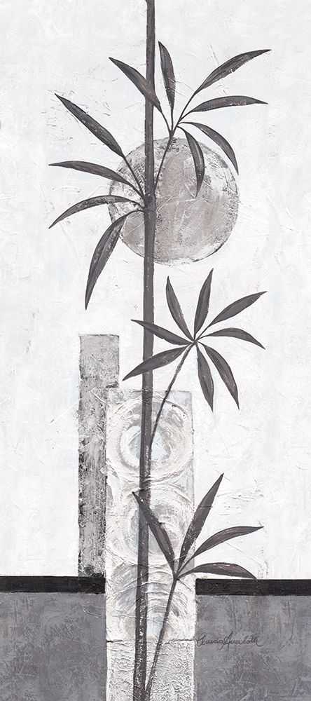 Silver Bamboo I art print by Claudia Ancilotti for $57.95 CAD
