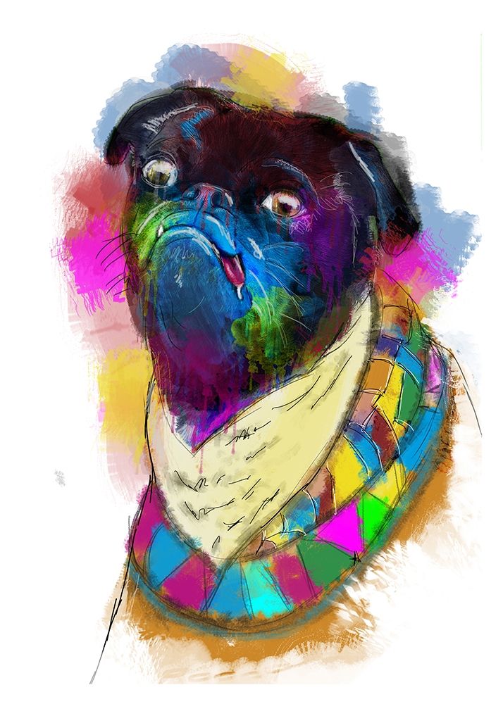 Dog art print by Henk van Gog for $57.95 CAD