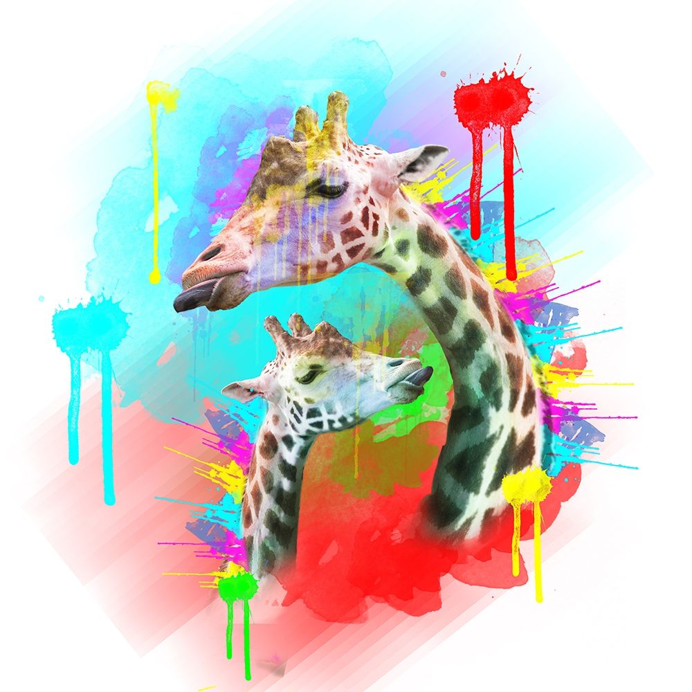 Giraffe 1 art print by Henk van Gog for $57.95 CAD