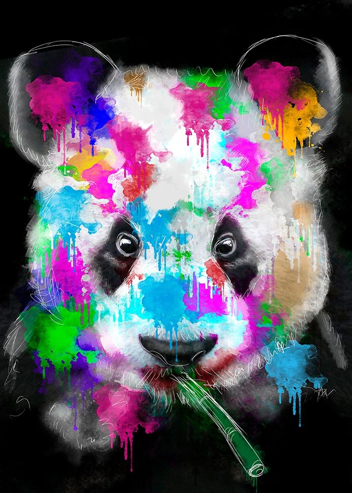 Panda art print by Henk van Gog for $57.95 CAD