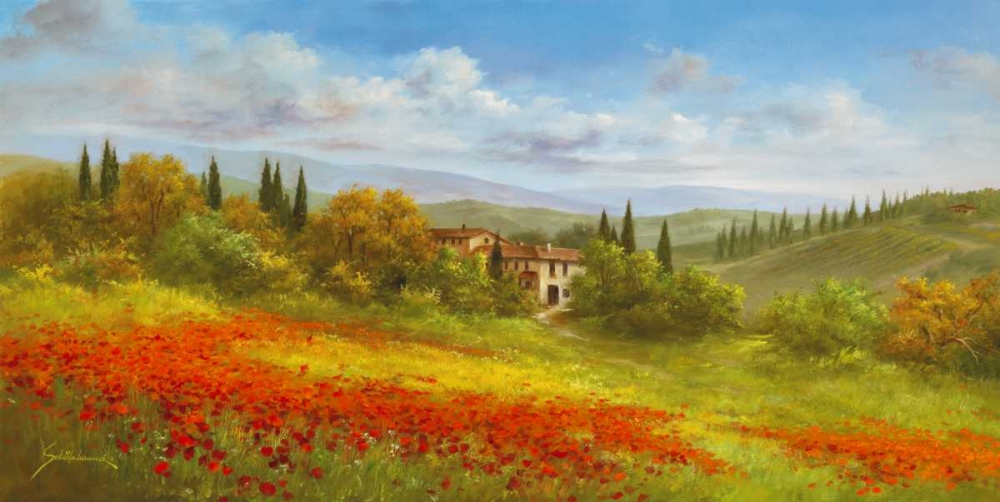 Tuscan Beauty I art print by Heinz Schoelnhammer for $57.95 CAD