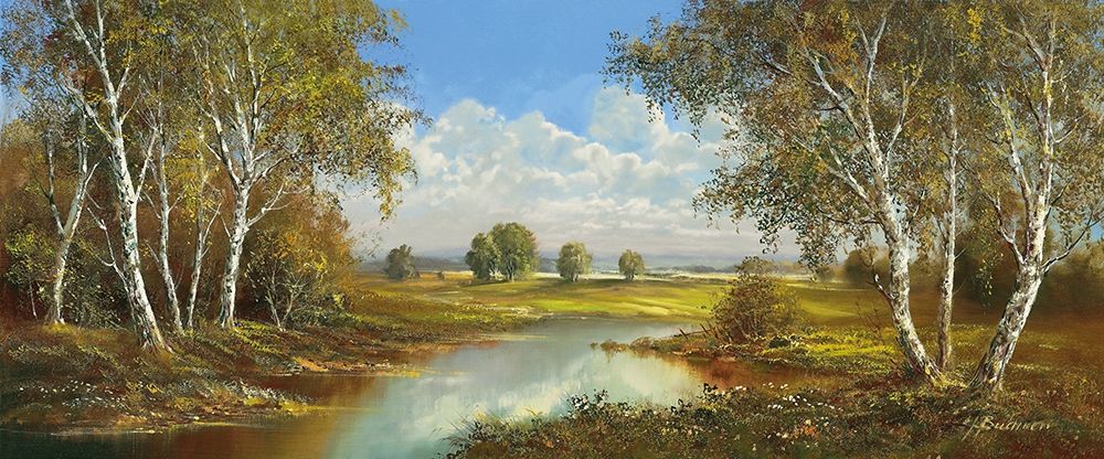 SPRING IN HORNI RYBNIKY art print by H. Buchner for $57.95 CAD