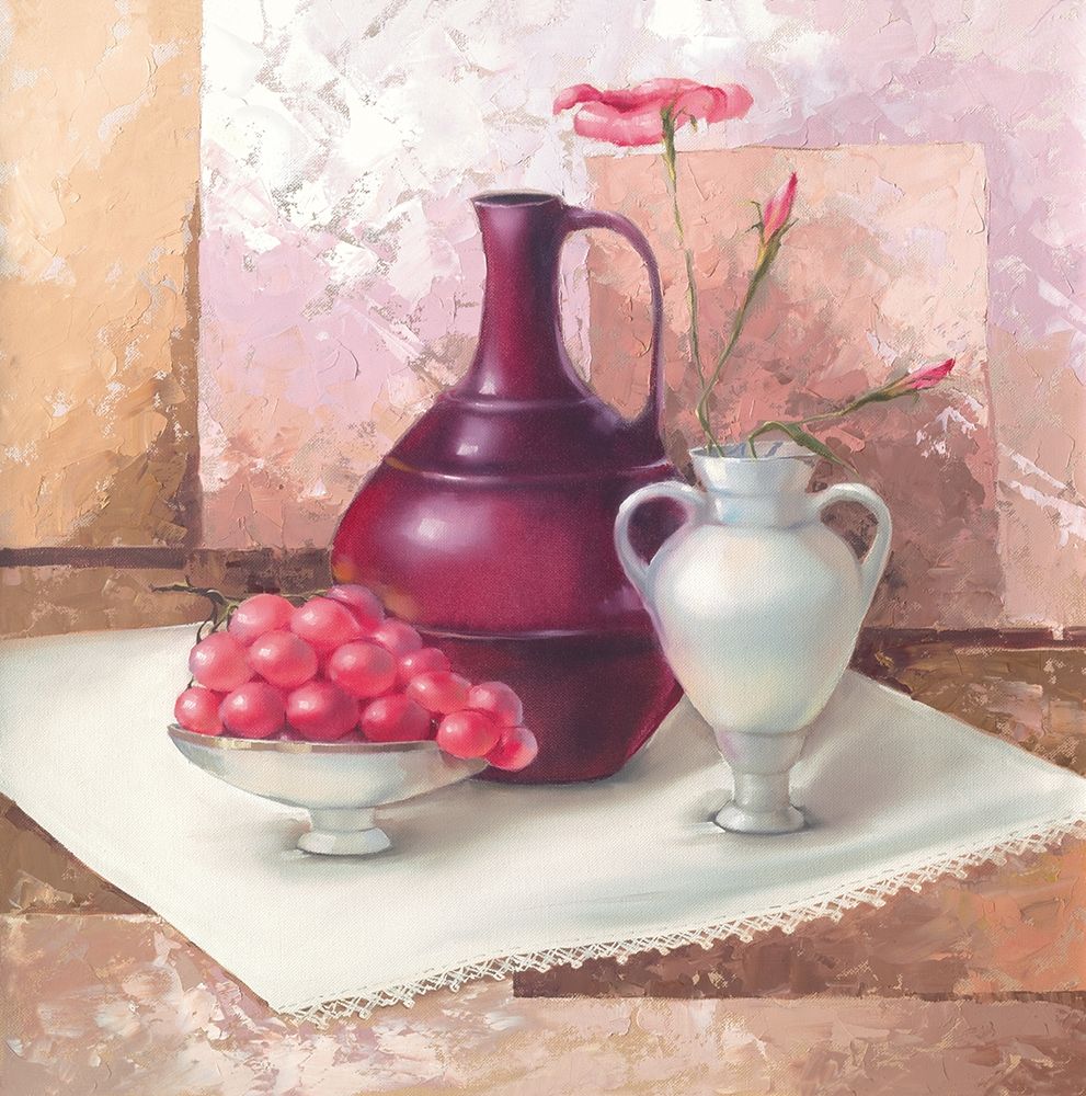 Still-Life WITH VASES art print by Babichev for $57.95 CAD