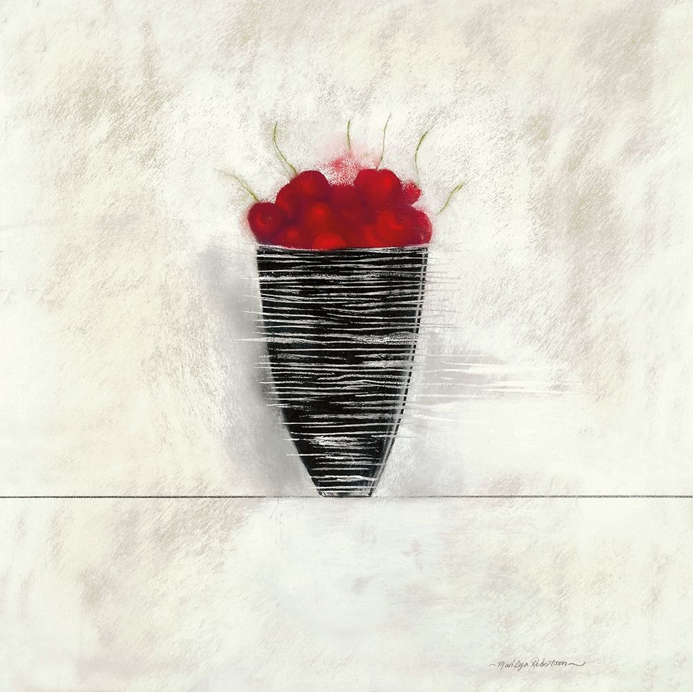 CHERRIES I art print by Marilyn Robertson for $57.95 CAD