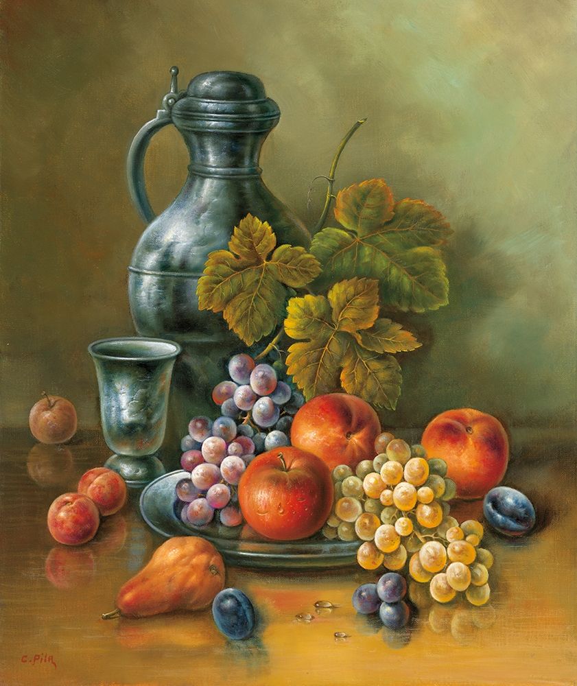 Still-Life WITH PLUMS art print by Pila for $57.95 CAD