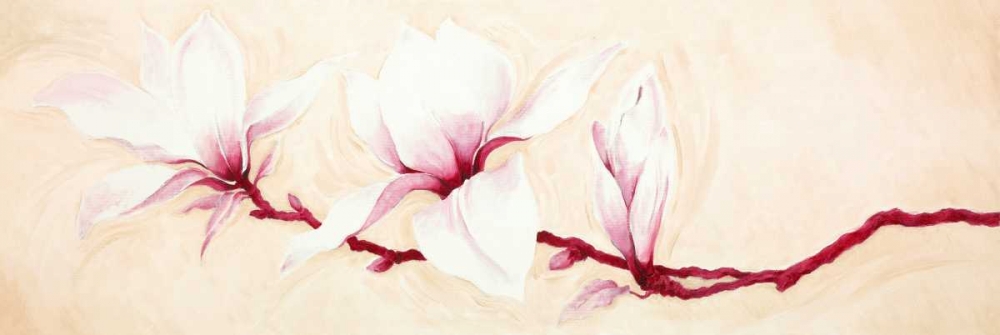 Magnolias II art print by Elisabeth Verdonck for $57.95 CAD