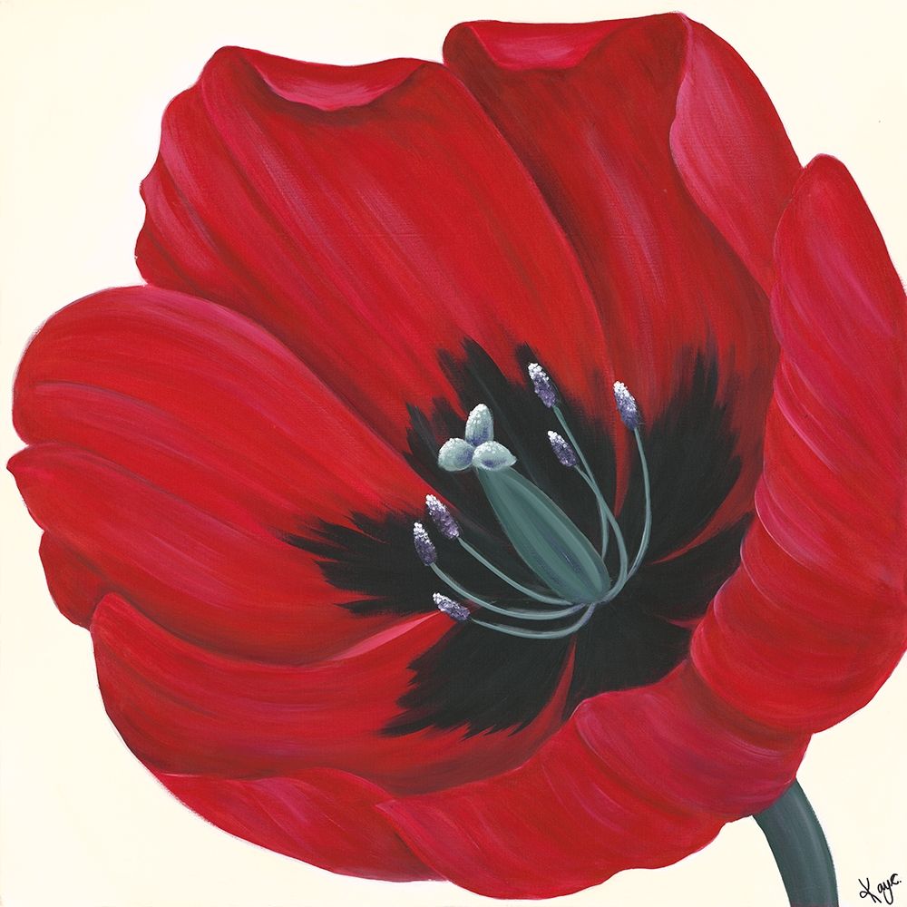 CRIMSON PASSION I art print by Kaye Lake for $57.95 CAD