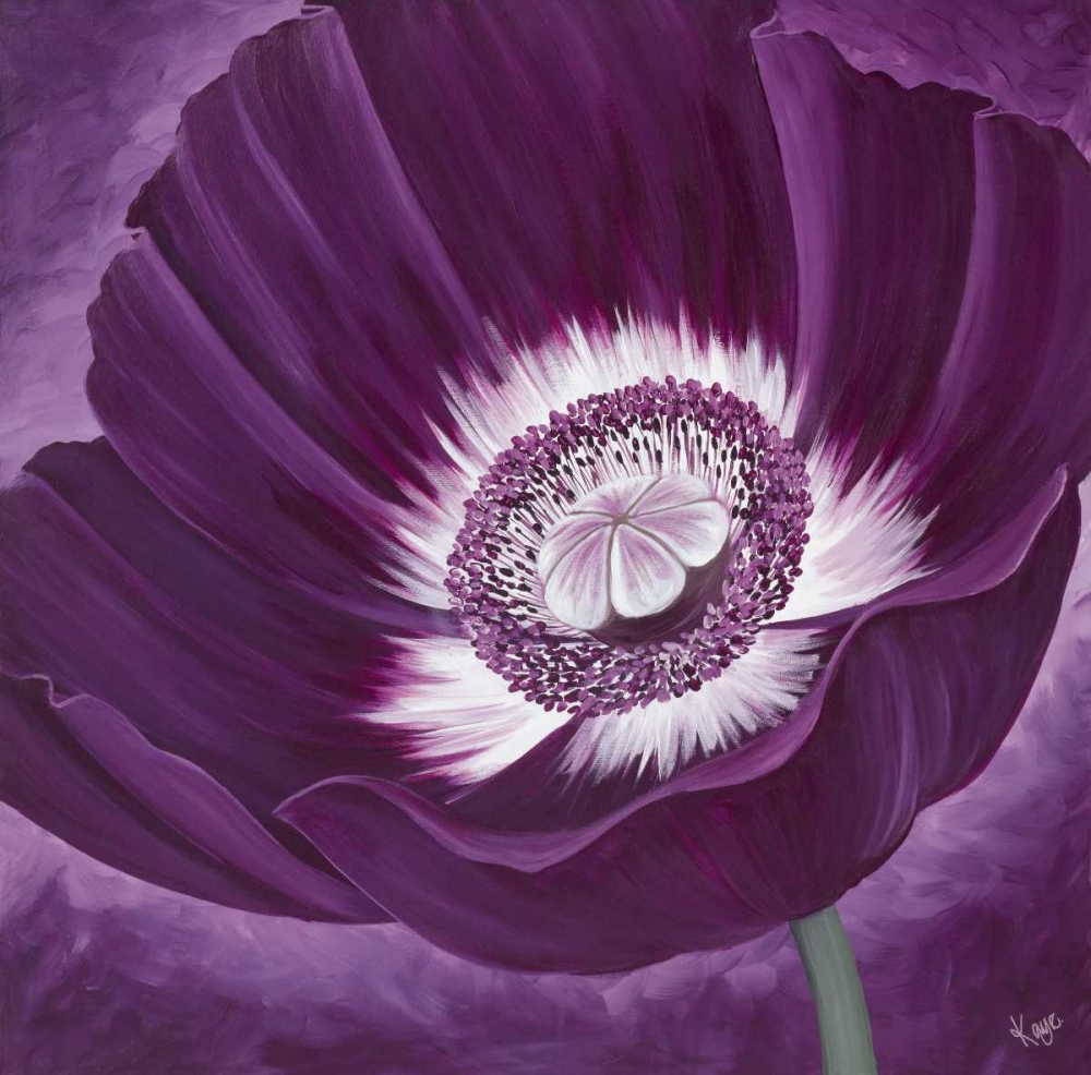 Purple Passion II art print by Kaye Lake for $57.95 CAD