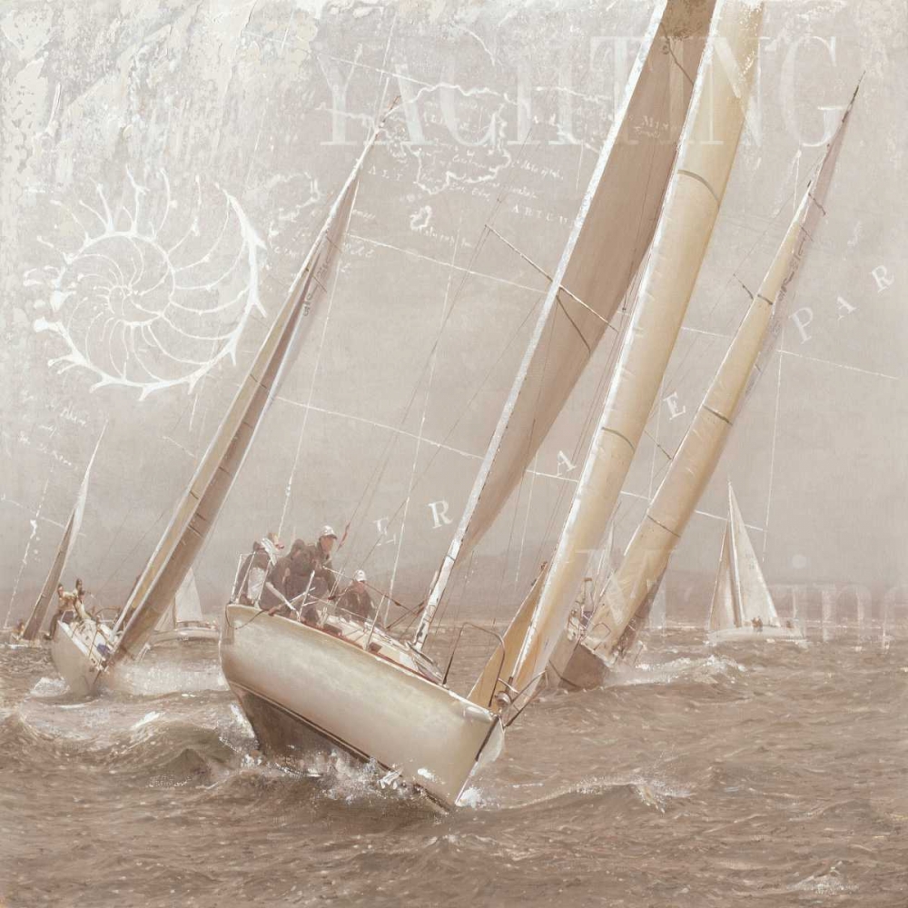 Yachting II art print by Marteen Gieben for $57.95 CAD