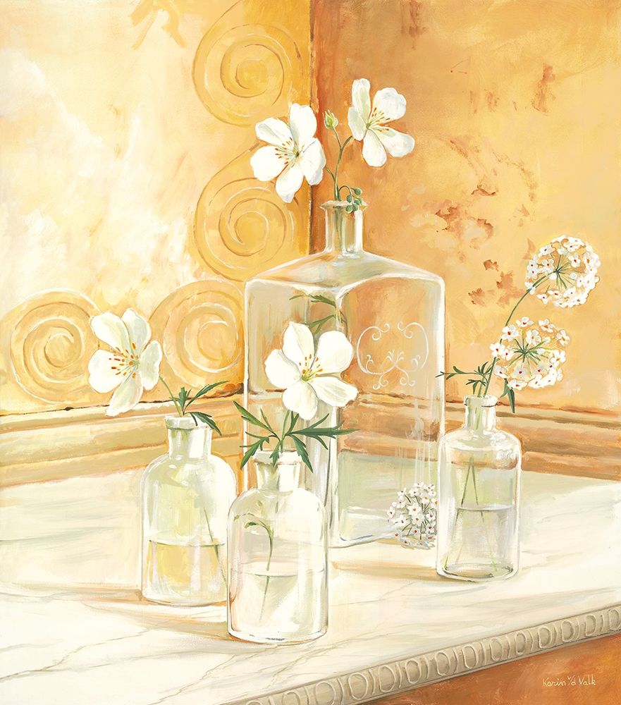 Still-Life WITH GLASSES II art print by Karin v.d. Valk for $57.95 CAD