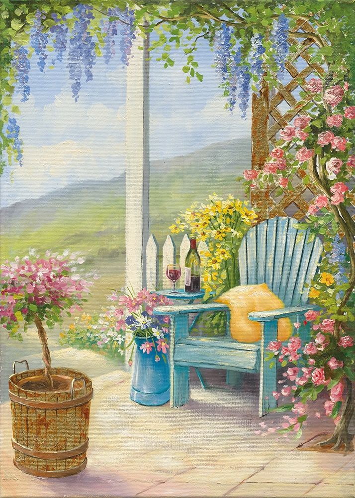 Veranda II art print by Eric Erwin for $57.95 CAD