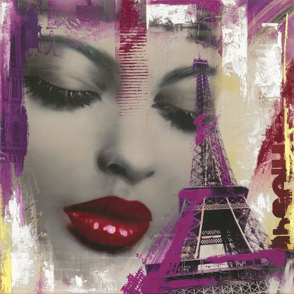 FACES PARIS art print by Pax for $57.95 CAD