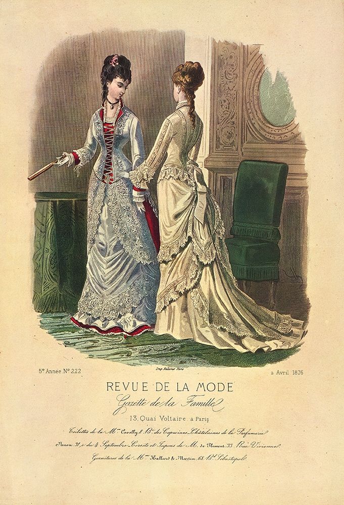 REVUE DE LA MODE II art print by Alain Dubois for $57.95 CAD