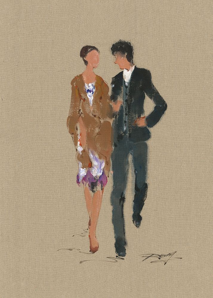 SUNDAY STROLL art print by Shenli for $57.95 CAD