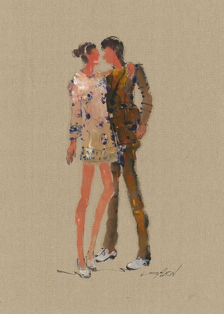 TOM AND KATE art print by Shenli for $57.95 CAD