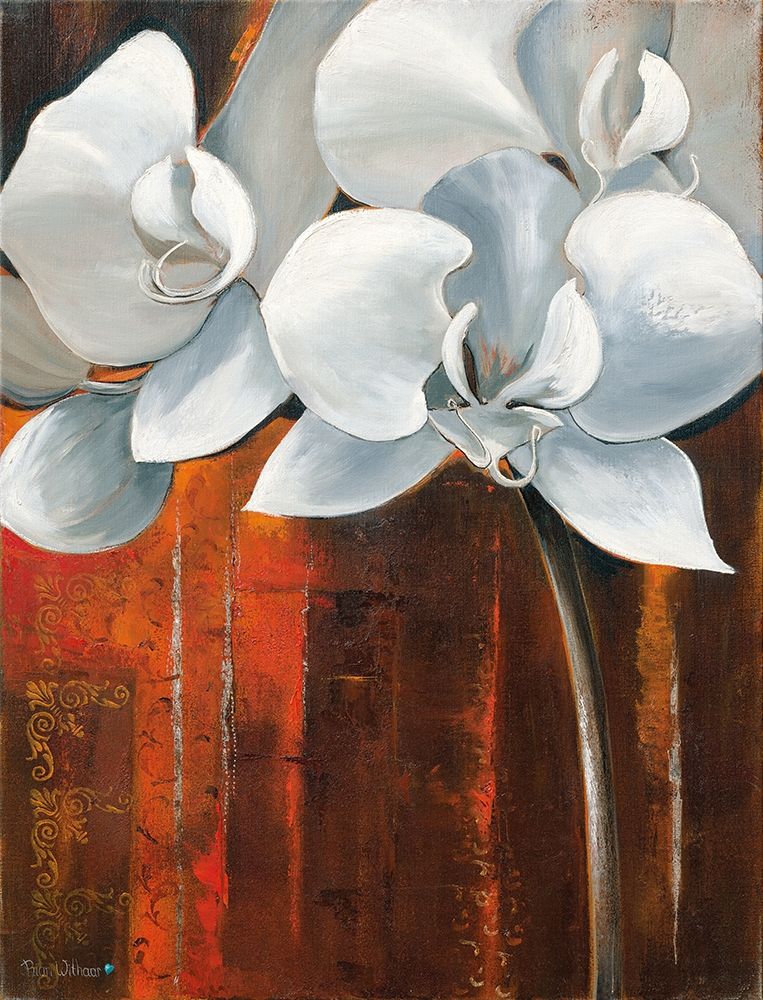 WHITE ORCHID I art print by Rian Withaar for $57.95 CAD