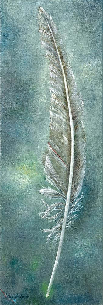 DREAMY FEATHER art print by Rian Withaar for $57.95 CAD