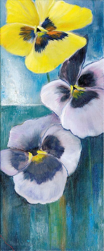 VIOLETS I art print by Rian Withaar for $57.95 CAD